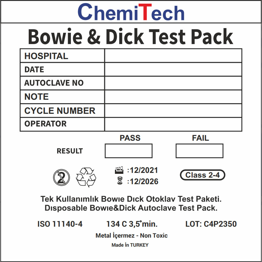 bowie-dick-test